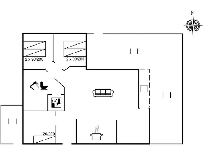 Betti - 200m From The Sea By Interhome Lakolk
